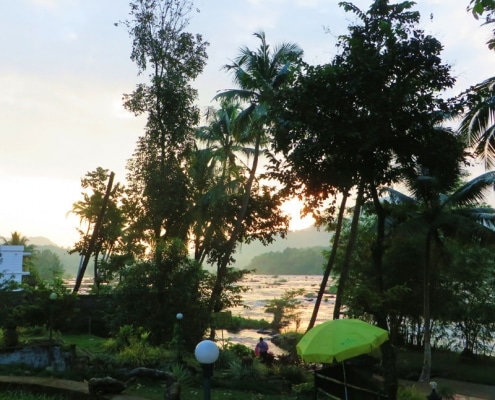 Flusslandschaft Kerala