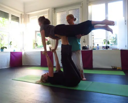 Acro Yoga Landshut Partnerübung