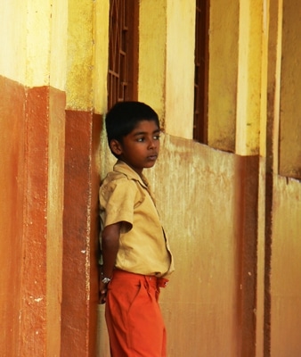 Junge in Goa