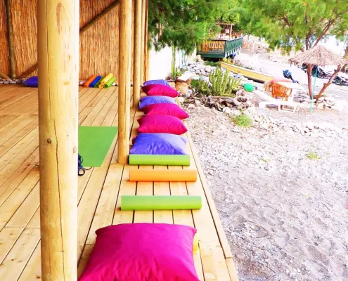 Yoga Hut - beach