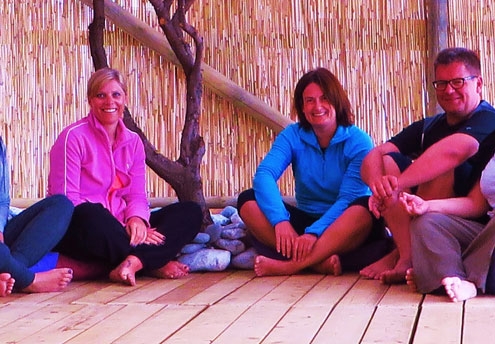 Yoga Gruppe in der Türkei